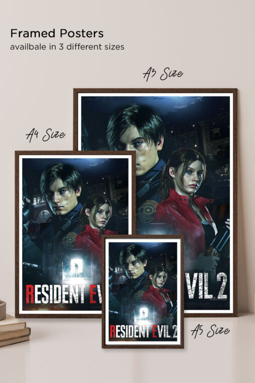 Resident Evil 2 Raccoon City Police Department Game Poster - Image 5