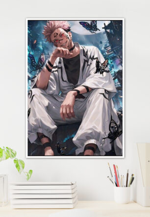 Roymen Sukuna Peace Poster Jujutsu Kaisen Poster - Image 2