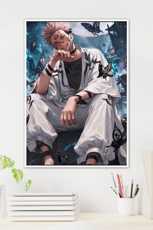 Roymen Sukuna Peace Poster Jujutsu Kaisen Poster - Image 2