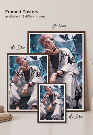 Roymen Sukuna Peace Poster Jujutsu Kaisen Poster - Image 5
