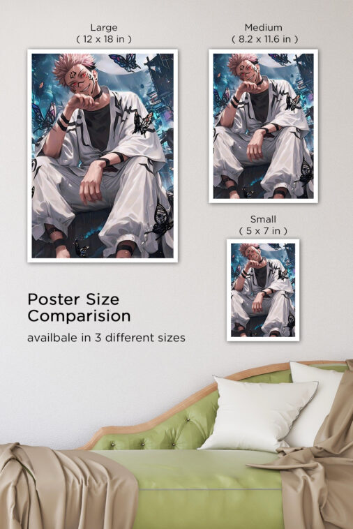 Roymen Sukuna Peace Poster Jujutsu Kaisen Poster - Image 7