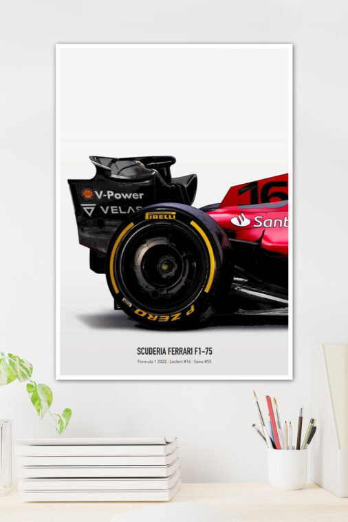 Scuderia Ferrari F1 Poster Cars Collection - Image 2