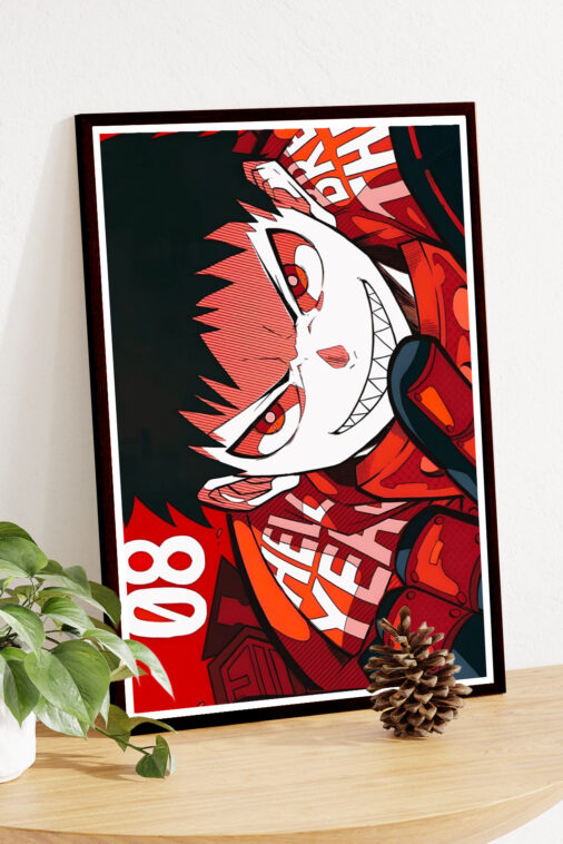 Shinra Kasukabe Fire Rage Poster Fire Force - Image 5