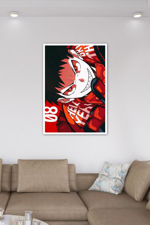 Shinra Kasukabe Fire Rage Poster Fire Force - Image 7