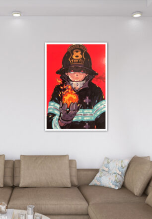 Shinra Kasukabe Poster Fire Force - Image 6