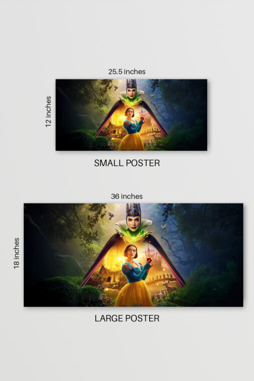 Snow White Evil Queen Mirror Magic Ultrawide Poster - Image 5