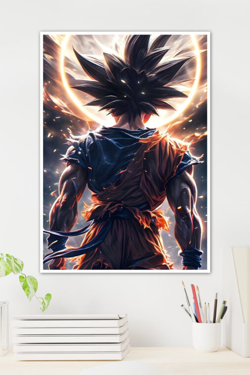Son Goku Dark Shadow Power Poster Dragon Ball Z - Image 2