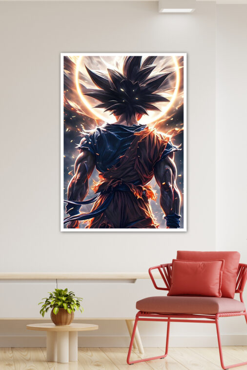 Son Goku Dark Shadow Power Poster Dragon Ball Z - Image 3