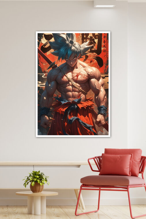 Son Goku Fierce Strength Poster Dragon Ball Z - Image 3