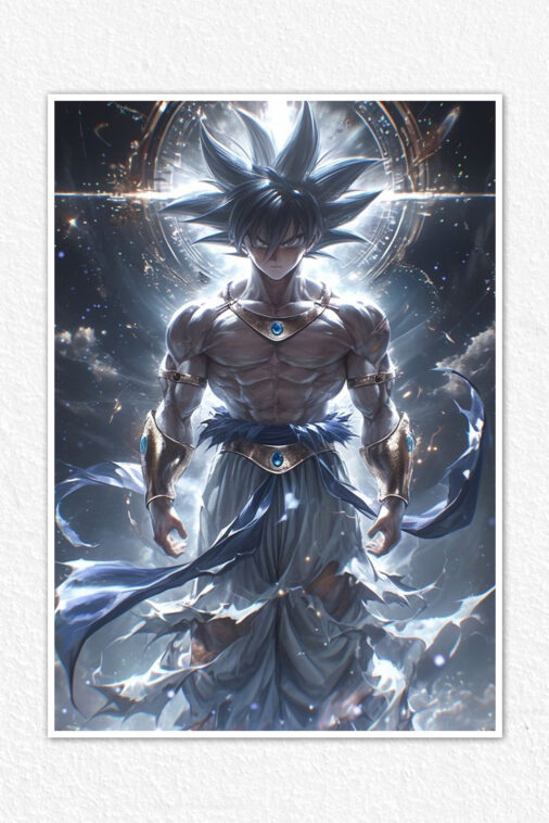 Son Goku Ice Master Poster Dragon Ball Z