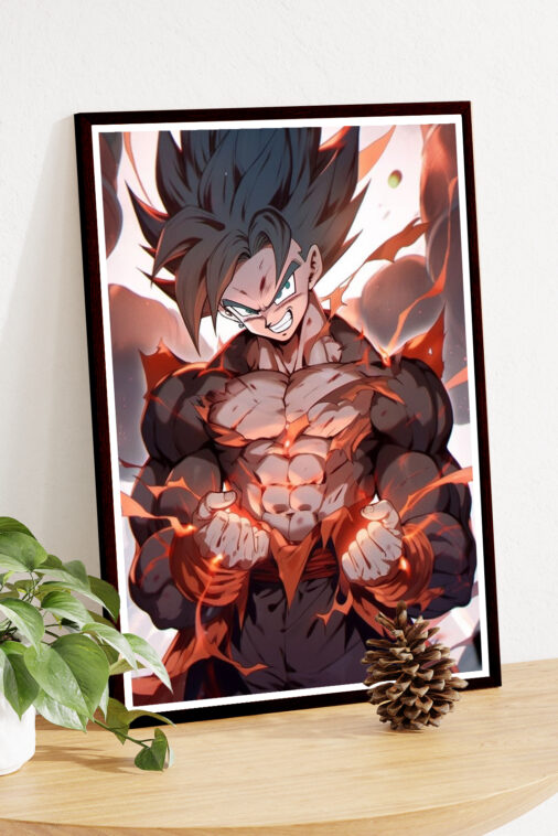 Son Goku Red Armour Force Poster Dragon Ball Z - Image 4