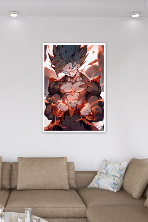 Son Goku Red Armour Force Poster Dragon Ball Z - Image 6