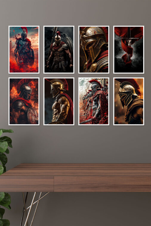 Spartan Warriors Unique Wall Decor Posters - Image 3