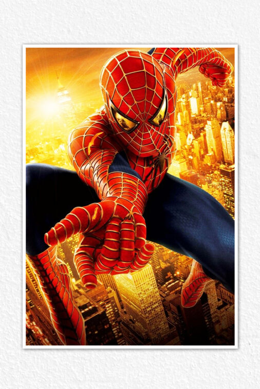 Spider Man Action Pose Poster Marvel Collection