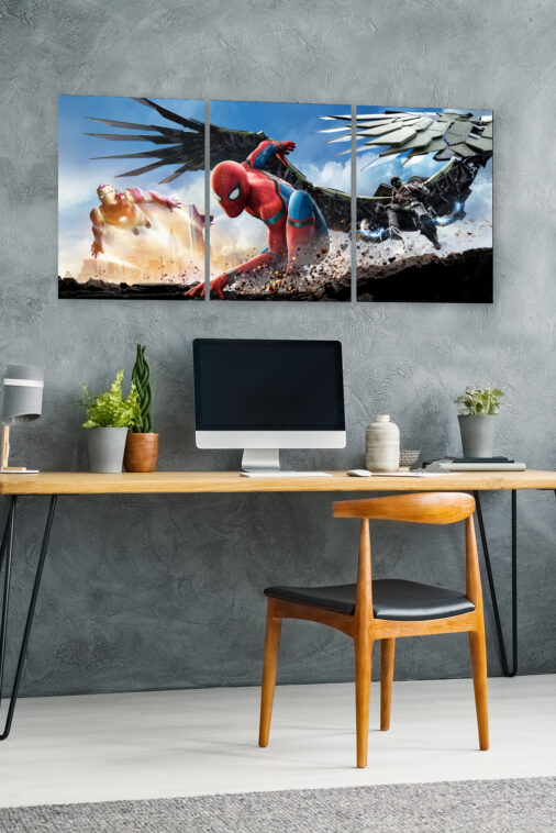 Spider Man Homecoming Iron Man Ultrawide Poster - Image 4