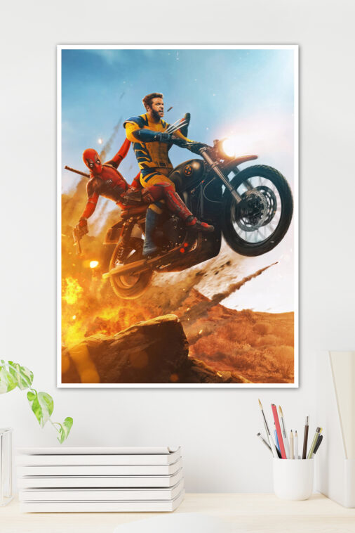 Spiderman And Wolverine Movie Poster - Image 2