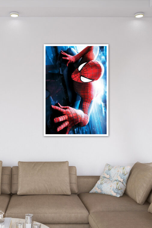 Spiderman Movie Poster Close Up Poster Marvel Collection - Image 6
