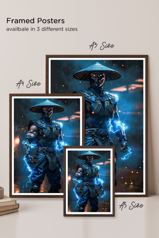 Sub Zero Mortal Kombat Ice Powers Game Poster - Image 5