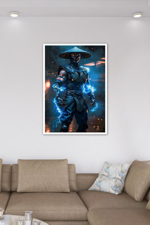 Sub Zero Mortal Kombat Ice Powers Game Poster - Image 6