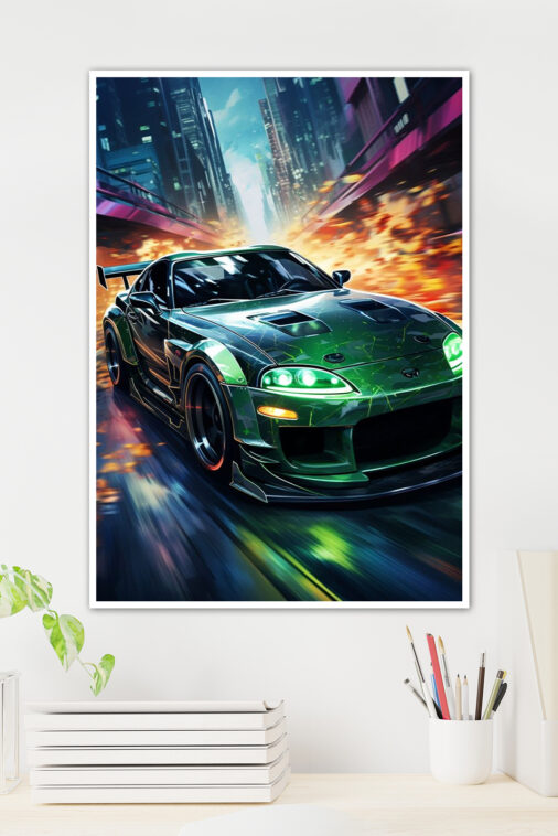 Supercar City Expedition Poster Cars Collection - Image 2