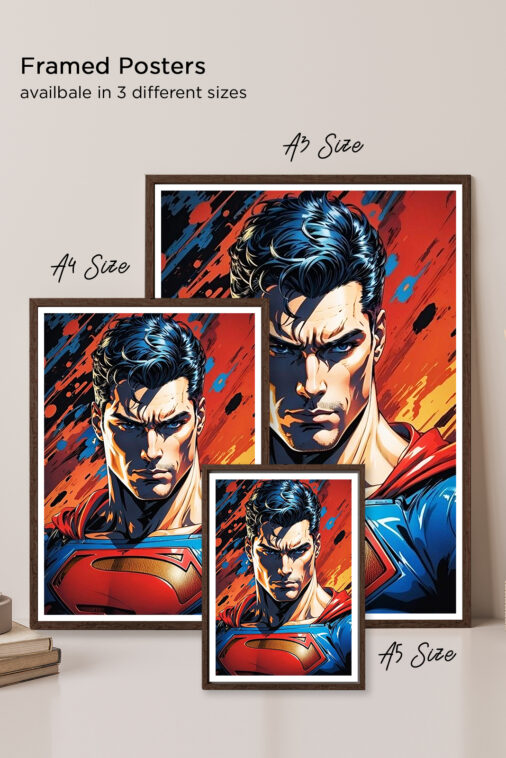 Superman Flight Cityscape Poster DC Superheroes - Image 5