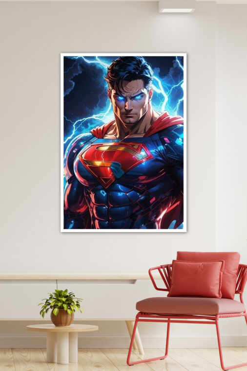Superman Ice Thunder Poster DC Superheroes - Image 3