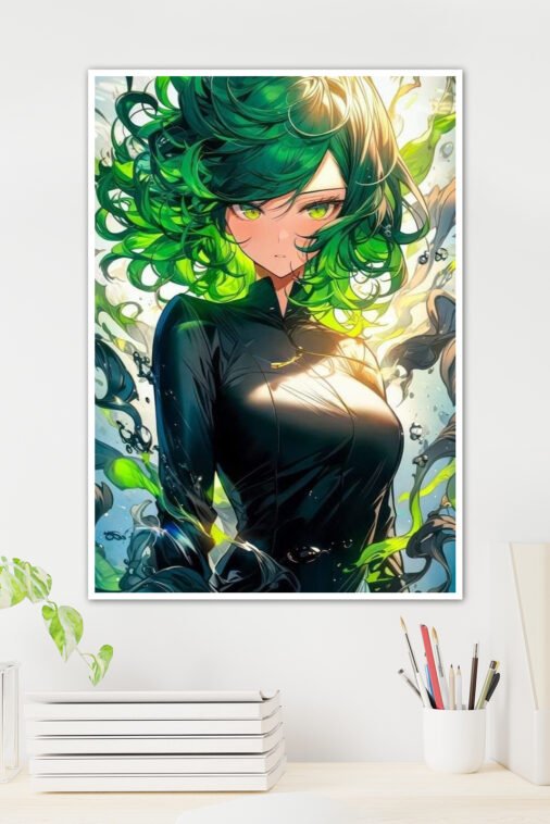 Tatsumaki One Punch Man Anime Poster - Image 2