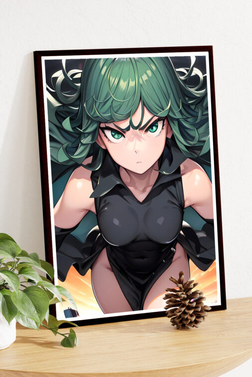 Tatsumaki One Punch Man Psychic Powers Anime Poster - Image 4