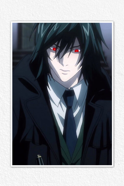 Teru Mikami Bold Eyes Poster Death Note