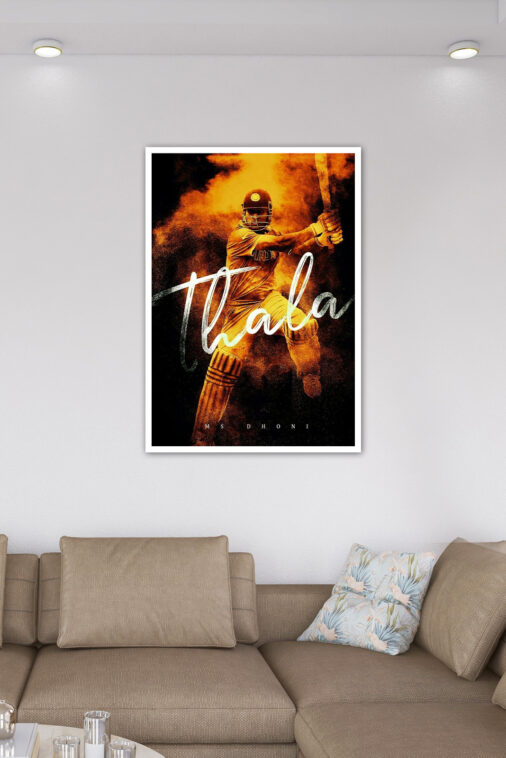 Thala Superstar Ms Dhoni Cricket Sports Poster Collection - Image 7