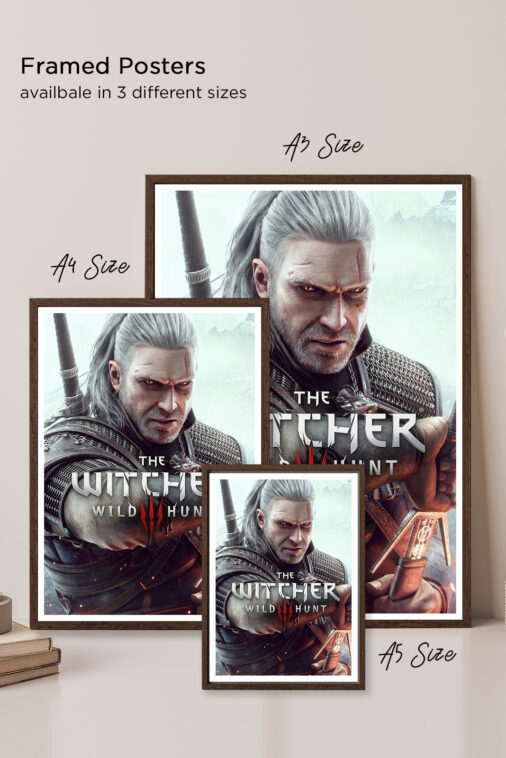 The Witcher 3 Wild Hunt Game Poster - Image 5
