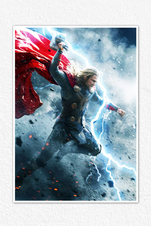 Thor God Of Thunder Poster Marvel Collection