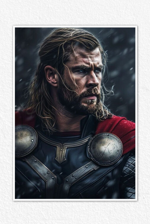 Thor Thunder And Storms Poster Marvel Collection