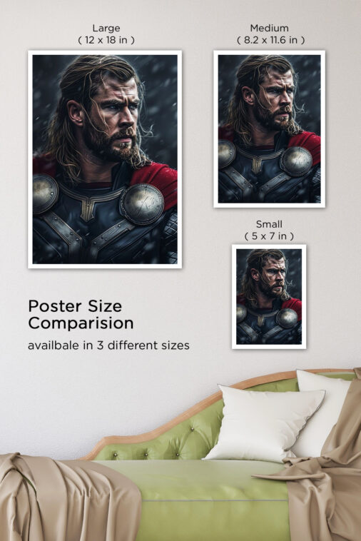 Thor Thunder And Storms Poster Marvel Collection - Image 8
