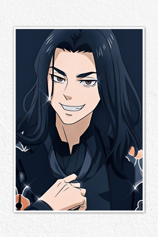 Tokyo Revengers: Keisuke Baji Close-up Portrait Poster