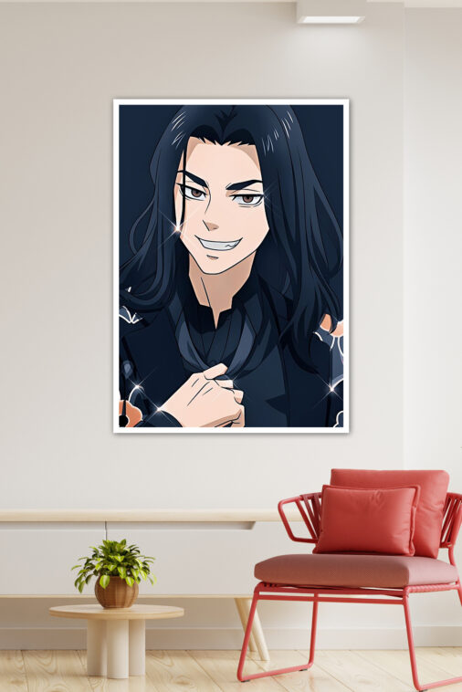 Tokyo Revengers: Keisuke Baji Close-up Portrait Poster - Image 4