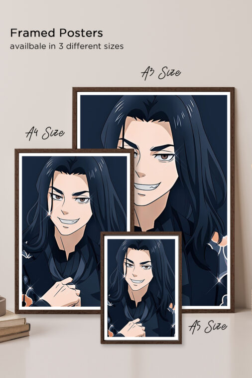 Tokyo Revengers: Keisuke Baji Close-up Portrait Poster - Image 6