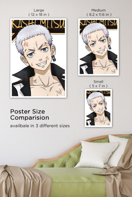 Tokyo Revengers: Takashi Mitsuya Portrait Poster - Image 7