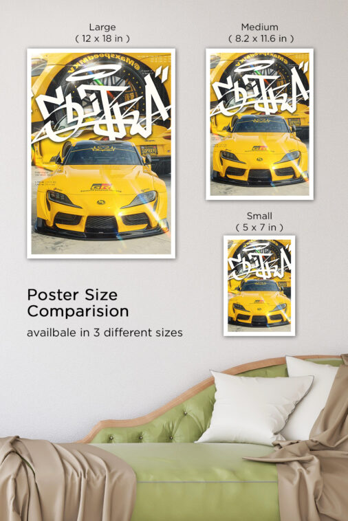 Toyota Gazoo Poster Cars Collection - Image 8