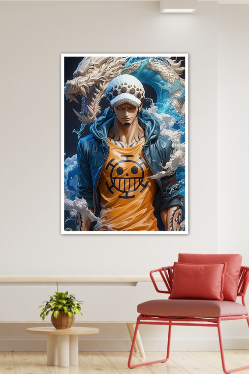 Trafalgar D Water Law West Life Poster One Piece - Image 3