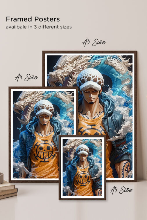 Trafalgar D Water Law West Life Poster One Piece - Image 5