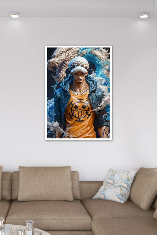 Trafalgar D Water Law West Life Poster One Piece - Image 6
