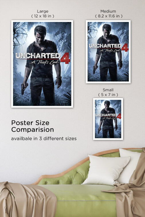 Uncharted 4 The Thiefs End Game Poster - Image 7