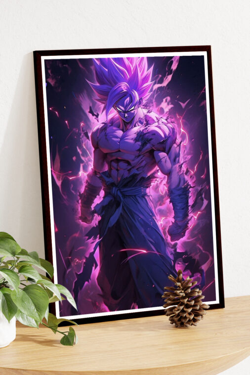 Vegata Purple Flame Poster Dragon Ball Z - Image 4
