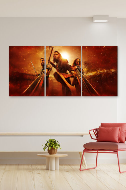 Vikings Valhalla Battle Ultrawide Poster - Image 3