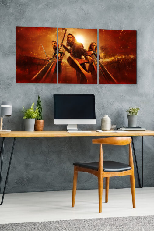 Vikings Valhalla Battle Ultrawide Poster - Image 5