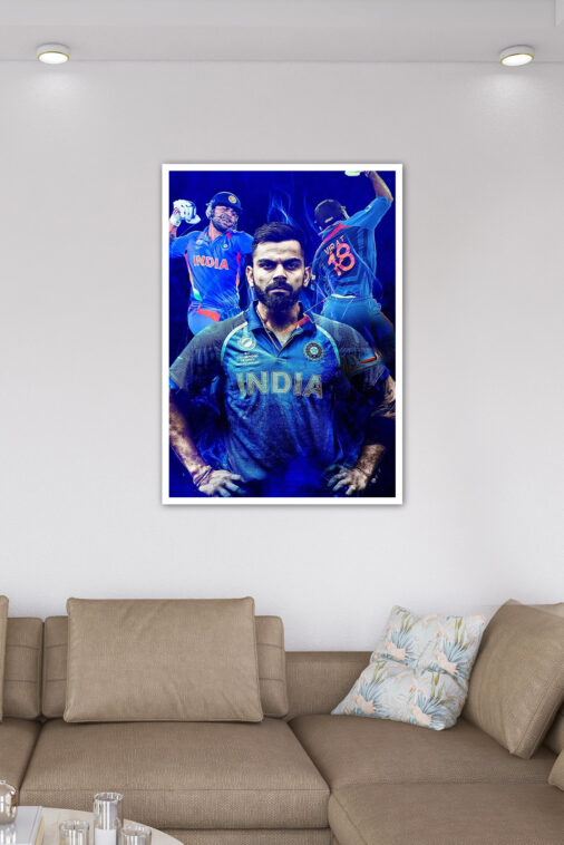 Virat Kohli The Winner Cricket Sports Poster Collection - Image 6