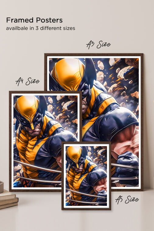 Wolverine Claws Out Close Up Poster Marvel Collection - Image 5