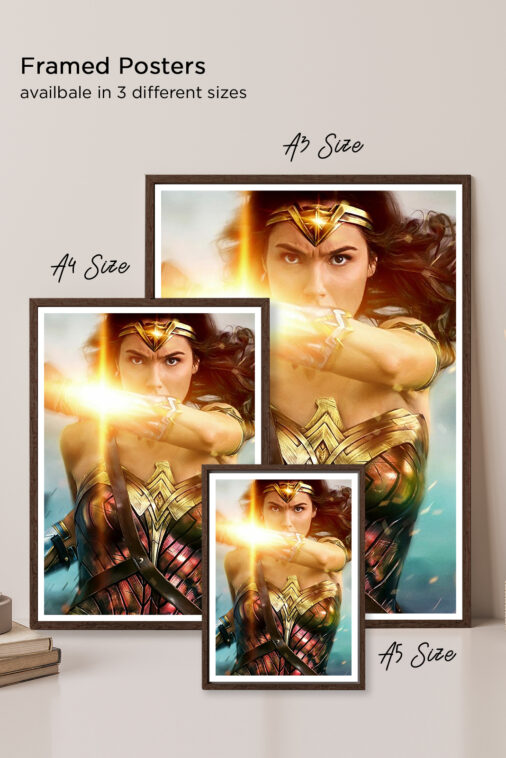 Wonder Woman Army Battle Poster DC Superheroes - Image 6