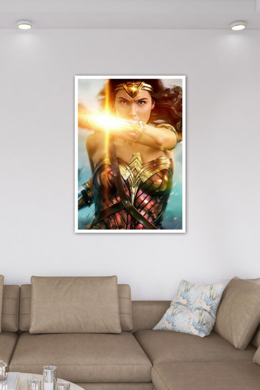 Wonder Woman Army Battle Poster DC Superheroes - Image 7